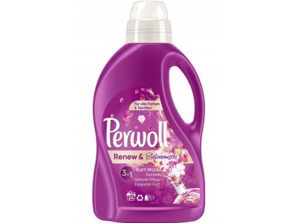 Perwoll 3v1 Renew & Květinové šílenství 24 dávek, 1,44l
