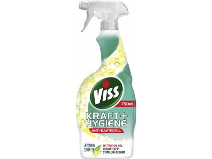 VISS Síla+Hygiena antibakteriální čistič ve spreji, citrón 750 ml