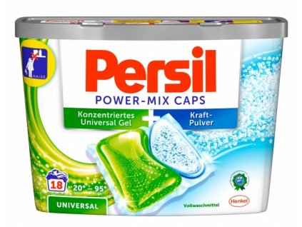 Persil Power mix univerzální gelové kapsle 18 ks, 423 g
