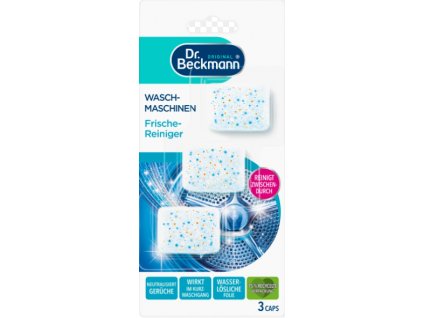 Dr. Beckmann speciální tablety na čištění pračky se svěží vůní 3 ks, 60g