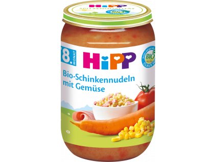 HiPP Bio Šunkové nudle se zeleninou 220g