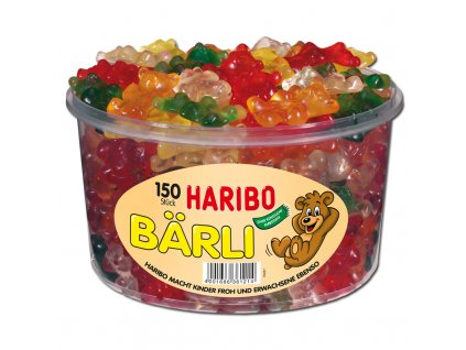 2869 Haribo Baerli Fruchtgummi 150 Stueck