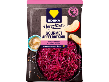 Edeka Gourmet delicate red cabbage with apples 400g