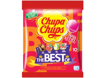 2Chupa Chups Mini LízátkaThe Best Of 10ks, 120g