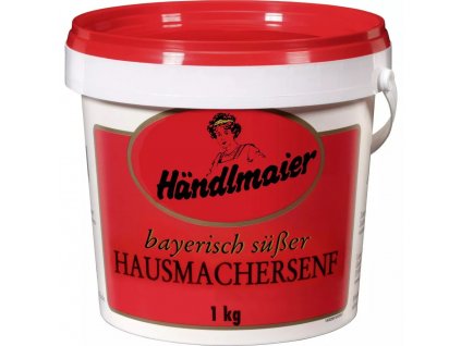 Händlmaier Bavorská sladká, domácí HOŘČICE 1kg