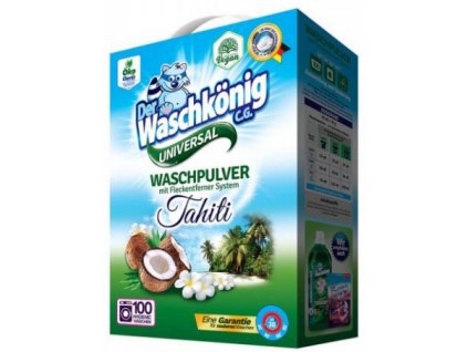 Waschkönig Universal prací prášek 7kg Tahiti 100 dávek
