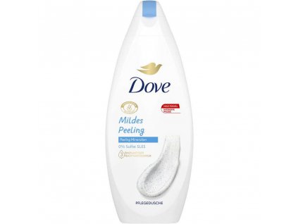 Dove Gentle Exfoliating peelingový sprchový gel 250ml