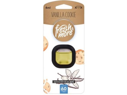 Fresh & More Osvěžovač vzduchu do auta Vanilla Cookie 4ml