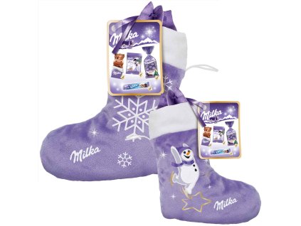 Milka Mikulášská ponožka plná dobrot 196,5 g