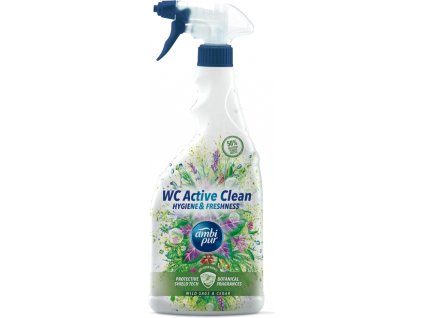 Ambi Pur aktivní čistič na koupelny Wild Sage & Cedar 750 ml
