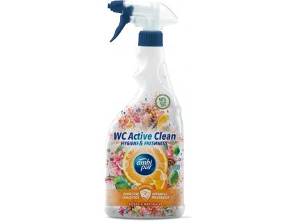 Ambi Pur aktivní čistič na koupelny a záchody - Citrus & Waterlily 750 ml