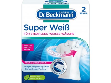 Dr. Beckmann pytlíčky na praní Super Weiß, 80 g