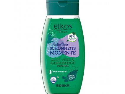 Elkos sprchový gel pro příjemné momenty s Aloe Vera & Opuncie 250 ml
