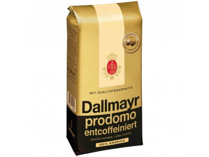 Dallmayr Prodomo bez kofeinu zrnková káva 500g