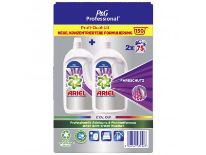 Ariel Professional prací gel Color 150 dávek, 2x3,75 l