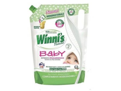 Winni´s Lavatrice Baby prací gel a aviváž 2v1, 16 dávek, 800 ml