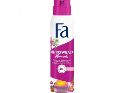 Fa Deospray Throwback Moments Pink Sunset 150 ml