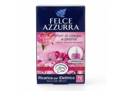 Felce Azzurra Elektrický difuzer  s vůní růže a pivoňky - nápln 20 ml