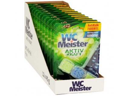 WC Meister závěsný blok do WC lesní vůně 12x45g-VÝHODNÉ BALENÍ  - originál z Německa