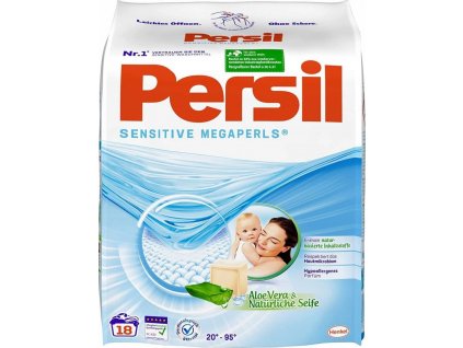 Persil Sensitive Megaperls Aloe Vera 18 dávek, 1,332 kg  - originál z Německa