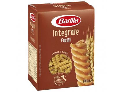 Barilla Integrali Fusilli celozrnné, 500 g