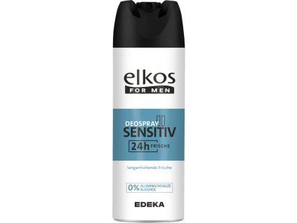 Elkos for Men Sensitive Deospray 200ml  - originál z Německa
