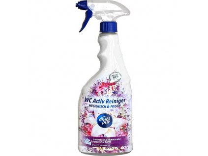 Ambi Pur WC čistič - White Flower s roztřikovačem 750 ml