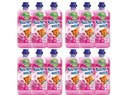 Kuschelweich aviváž PINK KISS 12 x 1 l - VÝHODNÉ BALENÍ  - originál z Německa