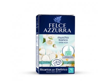 Felce Azzurra Elektrický osvěžovač vzduchu Muschio Bianco - náplň 20 ml