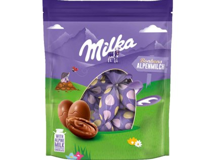 Milka velikonoční vajíčka s alpskou čokoládou 90g
