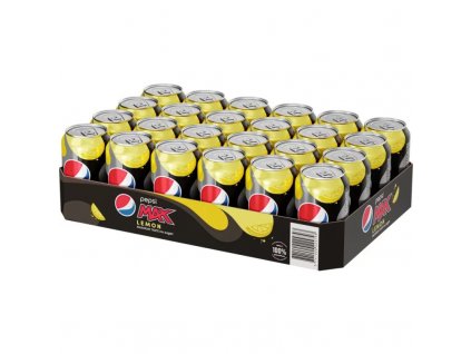 Pepsi Max Lemon 24x0,33 l - VÝHODNÉ BALENÍ