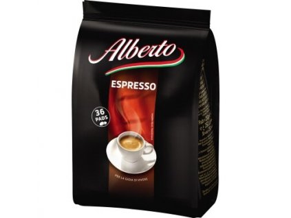 Alberto Espresso kávové pody 36 ks  - originál z Německa