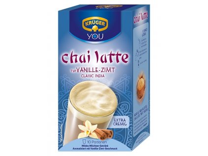 Krüger YOU chai latte Vanilka a skořice 10 ks, 250 g