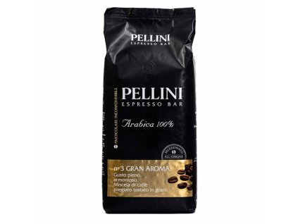 Pellini Nr. 3 gran aroma 100% arabica zrnková káva 1kg