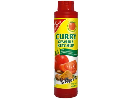 G&G Curry kořeněny kečup 875ml - originál z Německa