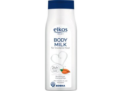 Elkos Tělové mléko s mandlovým olejem a vitaminem E 500ml