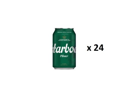 Harboe Pilsner světlé pivo 4,6% 24x0,33 l-VÝHODNÉ BALENÍ