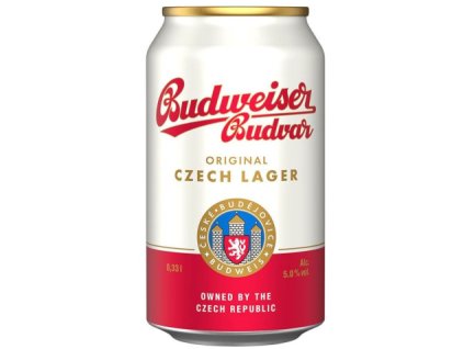 Budweiser Budvar pivo 5% 330ml
