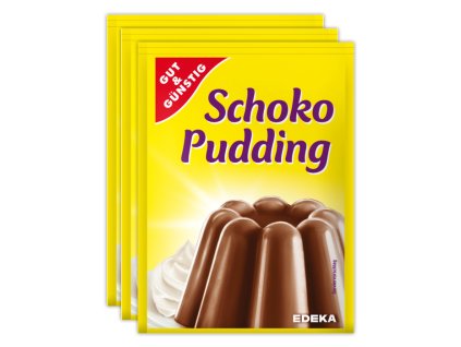 G&G Čokoládový pudink 3 x 41g