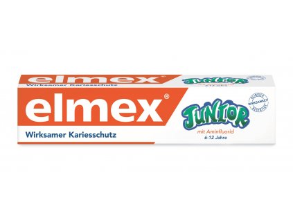 Elmex Junior dětská zubní pasta 6-12 let, 75ml  - originál z Německa
