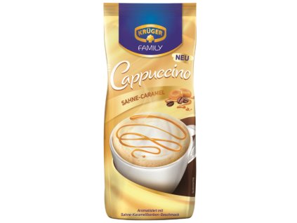 Krüger krémové Cappuccino s příchutí karamelu 500 g