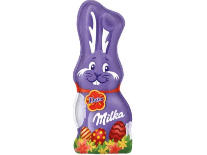 Milka Velikonoční veselý zajíček z mléčné čokolády Daim 45 g