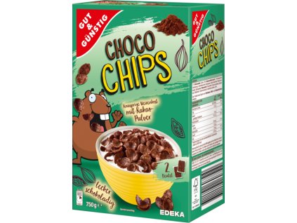 G&G Choco Chips čokoládové lupínky 750g