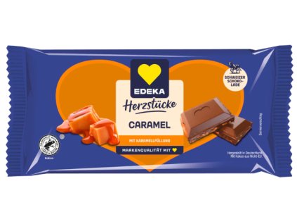 Edeka mléčná čokoláda s karamelovou náplní 90 g