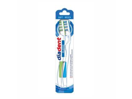 Diadent Classic toothbrush - soft 2 pcs  - originál z Německa