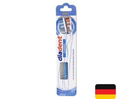 Diadent Toothbrush - Hard 2 pcs  - originál z Německa