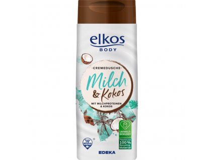Elkos Mléko & Kokos sprchový krém 300ml