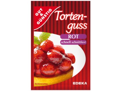 G&G Dortové želé - červené 6 ks, 72g  - originál z Německa