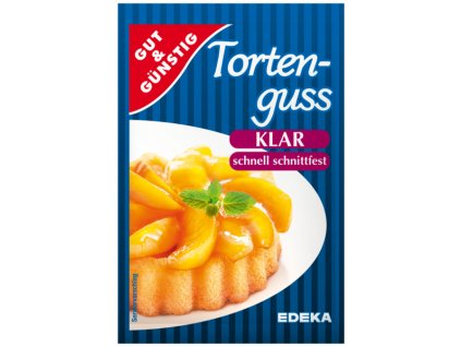 G&G Dortové želé - průhledné 6 ks, 72g  - originál z Německa