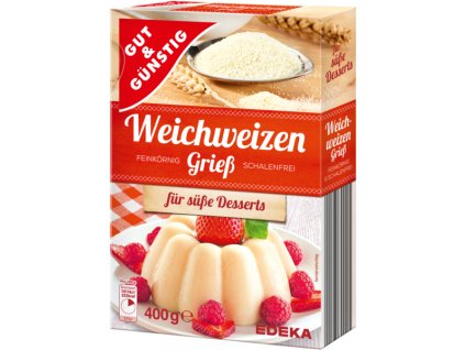 G&G Měkká pšeničná krupice 500g  - originál z Německa